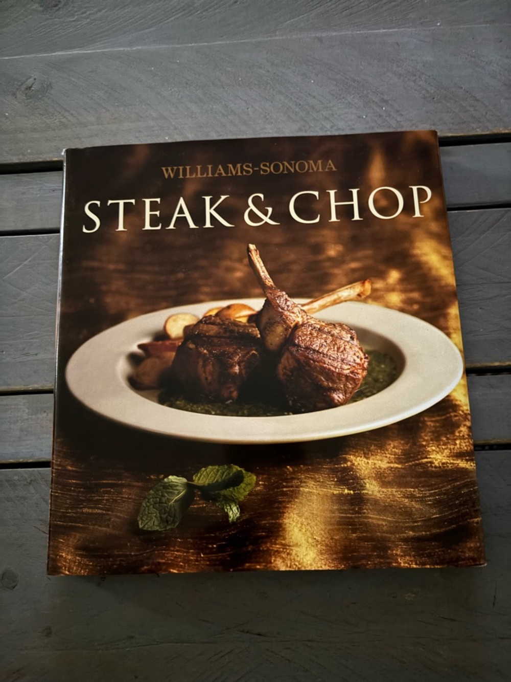 Williams Sonoma Cookbook Page — Brown, White